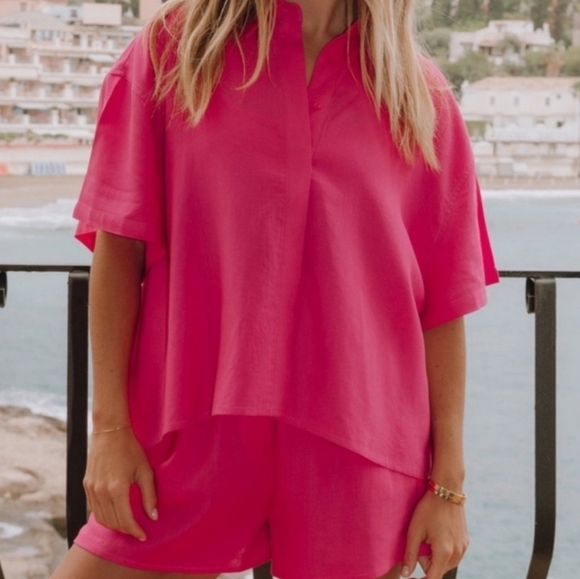 Daily Drills Linen Resort Top - Picture 9 of 9